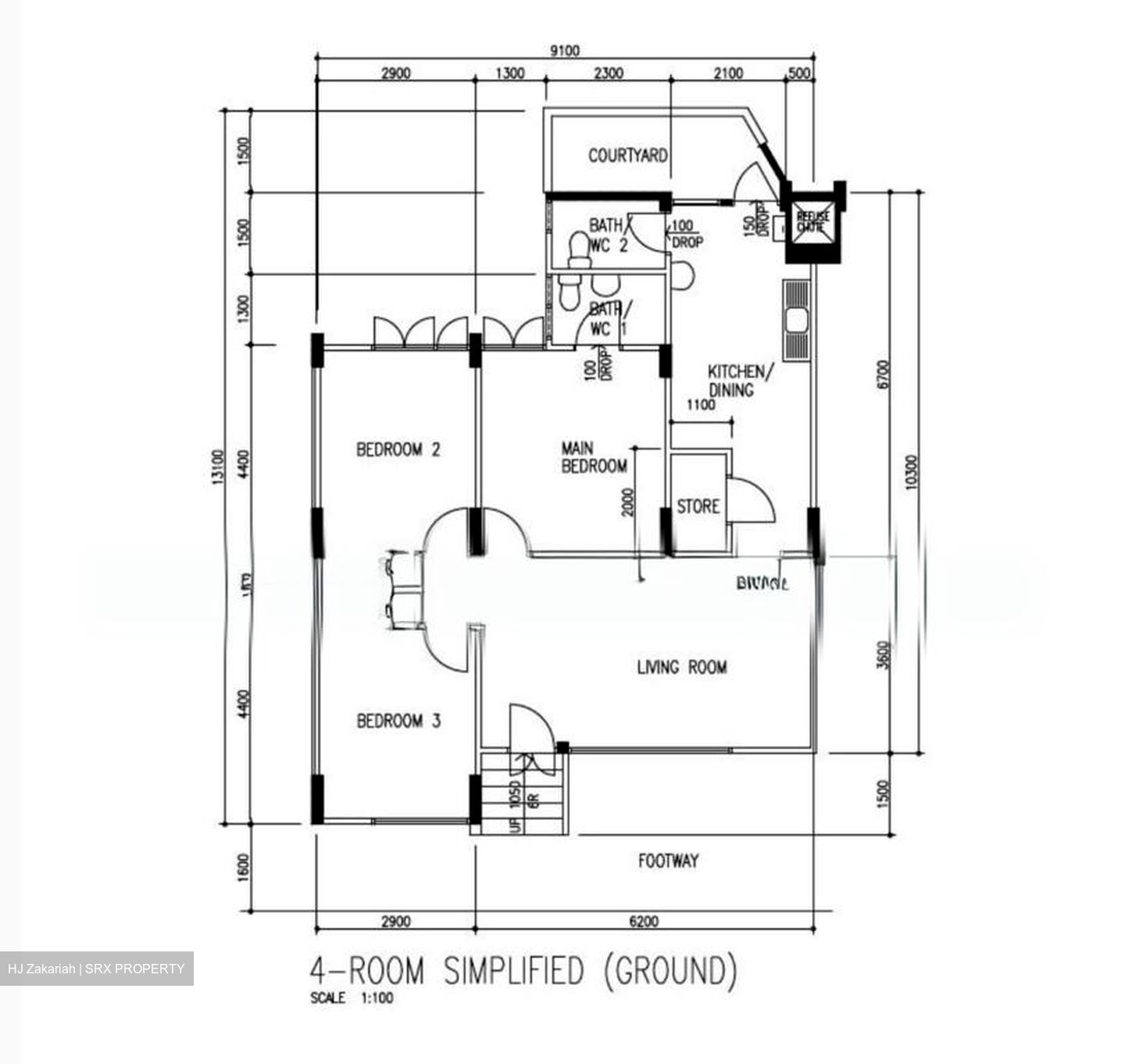 Blk 616 Hougang Avenue 8 (Hougang), HDB 4 Rooms #568083901